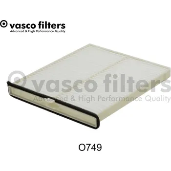 Ventilátor topení a klimatizace Filtr, vzduch v interiéru VASCO O749