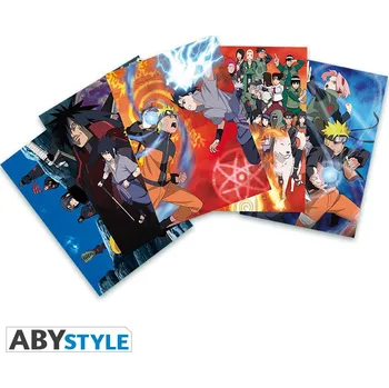NARUTO SHIPPUDEN - Postcards - Set 1 x 5 (14,8x10,5)