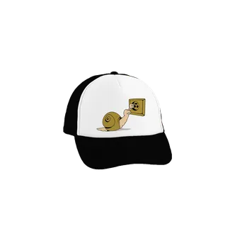 Kšiltovka Bastard Šmírování kšiltovka truckerka Black cap