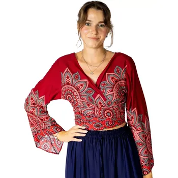 Bolerko Bolerko s potiskem a se zavazováním Isolde Semarak, Sittar.cz UNI