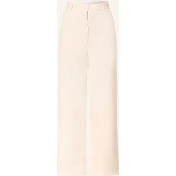 Darling Harbour Dámské Marlene Kalhoty Z Manšestru, krémová, 46