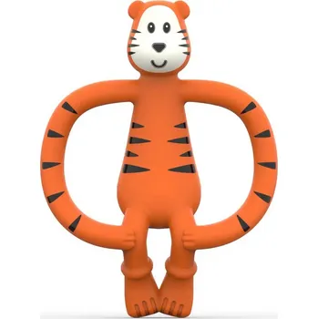 MATCHSTICK MONKEY Kousátko a zubní kartáček Tiger Teddy
