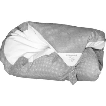 Zavinovačka Eva Kiedroňová Povlak - Mini Dráček - Šedý s bílými tečkami