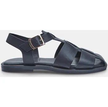 Dámské sandále Baťa kožené dámské fisherman sandály černé, vel. 38