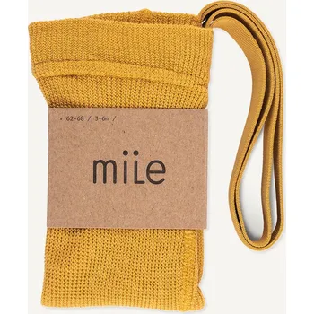 Dámské punčochy MILE Punčochy s kšandami medové Velikost (od výrobce): 86/92