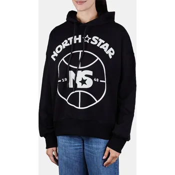 Pánská mikina North star mikina ve stylu college pro ženy černé, vel. M