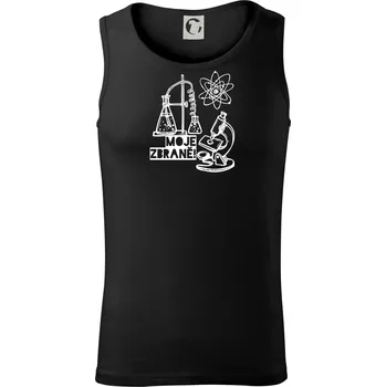 Moje zbraně - chemie - Tílko pánské Core - S ( Černá )