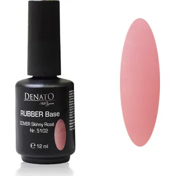 Umělé nehty DENATO s.r.o. RUBBER Base COVER Skinny Rosé