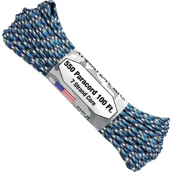 Vybavení pro přežití ARM 550 PARACORD 100' modrá Camo C06-MODRÁ CAMO