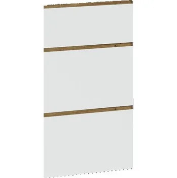 Dětská skříň Komoda BASIT 3S 50 - bílá + dub artisan