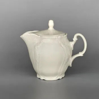 Konvice na čaj BERNADOTTE konvička s víčkem 320 ml, bílá, Thun 1794 (Porcelánová konvice na čaj 2. jakost)