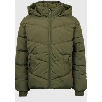 Dívčí bunda GAP Dívčí Dětská zimní bunda s kapucí GAP Zelená 104/110 (2428153)