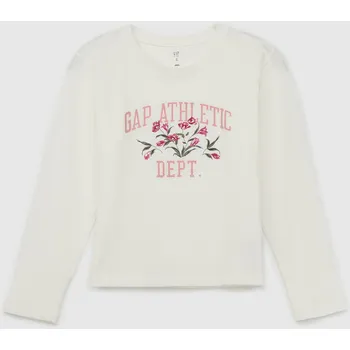 GAP Dívčí Dětské tričko Gap Athletic GAP Bílá 104/110 (2491292)