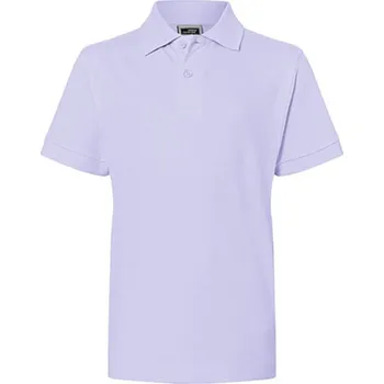 Chlapecké tričko James&Nicholson Dětská polokošile JN070K Lilac L (134/140)