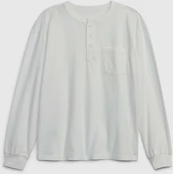 Chlapecké tričko GAP Chlapecké Dětské tričko s kapsičkou GAP Bílá 152/158 (2442417)