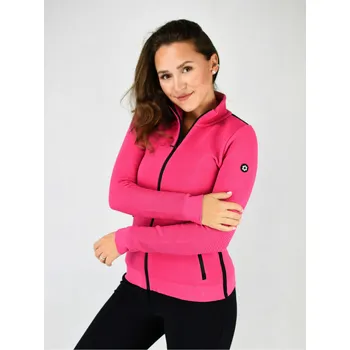 Dámský svetr NEWLAND N4 5430 SENALES LADY FULL ZIP SUPER PINK Velikost: XL