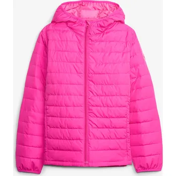 Dívčí bunda GAP Dívčí Dětská prošívaná bunda s kapucí ColdControl GAP Růžová 160-164 (2295853)