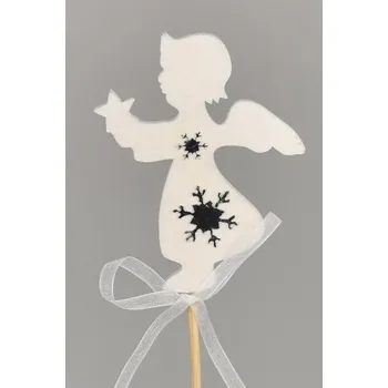 Vánoce Zápich anděl s hvězdičkami