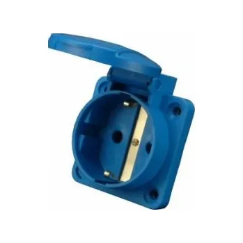 Elektrická zásuvka SEZ DK Vestavná zásuvka SCHUKO 230 V, IP 54, 16 A, 3-pól