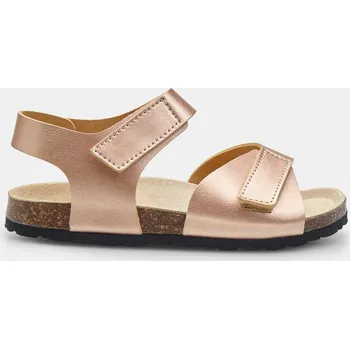 Dívčí sandály Baťa dívčí letní footbed sandále růžové, vel. 27