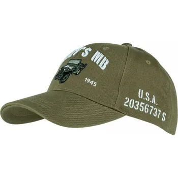 Čepice FOSTEX Čepice baseball WILLY´S MB ZELENÁ