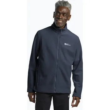 Pánská mikina Pánská fleecová mikina Jack Wolfskin Winterstein Fz midnight sky