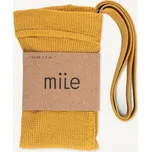 MILE Punčochy s kšandami medové Velikost (od výrobce): 62/68