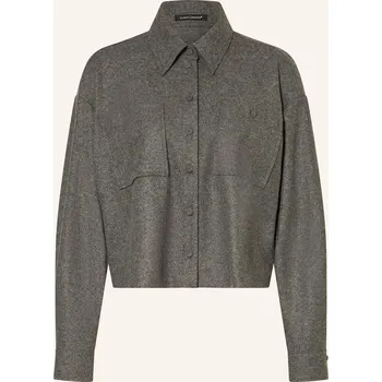 Dámská halenka Luisa Cerano Dámská Košilová Halenka Z Flanelu, šedá, 42