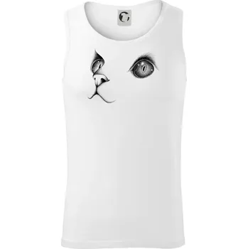 Pánské termoprádlo Kočičí oči černé - Tílko pánské Core - 2XL ( Bílá )
