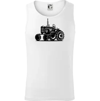 Traktor Ukrajinské armády - Tílko pánské Core - L ( Bílá )