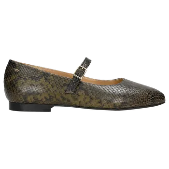 Dámské polobotky Elegantní Balerínky Typu Mary Jane S Motivem Hadí Kůže Wojas 4405550 40