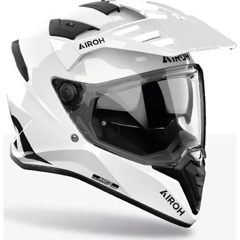 Auto-moto AIROH přilba BANDIT Color bílá lesklá 2026 - XL