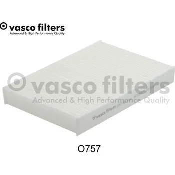 Ventilátor topení a klimatizace Filtr, vzduch v interiéru VASCO O757