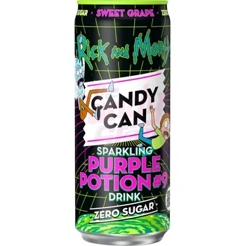 Limonáda Candy Can Rick & Morty Purple Potion #9 330ml