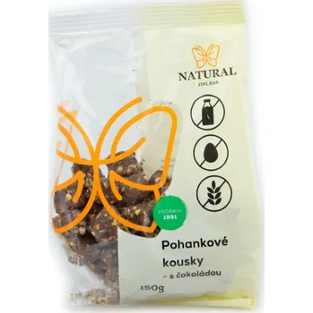 Pohankové kousky s čokoládou - Natural 150g