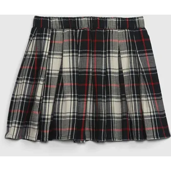 Dívčí oblečení GAP Dívčí Dětská kostkovaná sukně GAP Černá 116/122 (2438525)