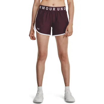 Dámské kraťasy Under Armour Play Up 5in Shorts Under Armour tmavě červená 3041467
