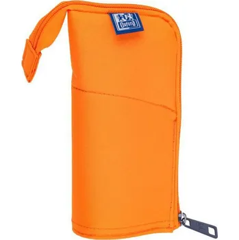 Penál Oxford Pouzdro stojící Oranžové