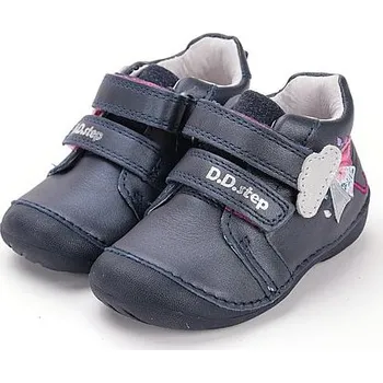 Dětská treková obuv D.D.STEP dívčí kotníková obuv S015-52650A modrá 21