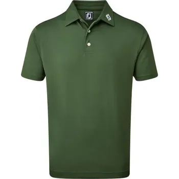 FootJoy Stretch Pique Solid pánské polo, olive pánské, L