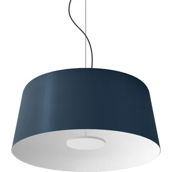 Linea Light Delfi_P, moderní závěsné svítidlo, 32W LED 2700K, modrá, průměr 65cm