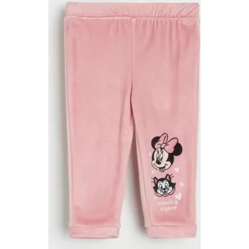 Sinsay - Kalhoty Minnie Mouse - růžová - 108FT-38X - 108FT-38X-98