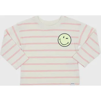 GAP Dívčí Baby tričko Gap × SmileyWorld® GAP Bílá 98 (2522426)