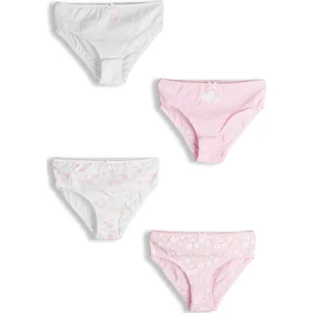 Dívčí spodní prádlo GATE Balení 4 kalhotek s potiskem 7Y 425-0376/10