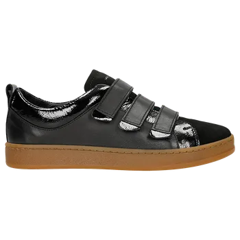 Dámské polobotky Černé Dámské Tenisky Z Kombinovaných Kůží Na Suchý Zip Wojas 4636571 39