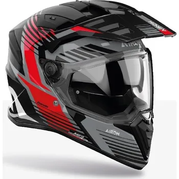 Auto-moto AIROH přilba BANDIT Spicy červená lesklá 2026 - S