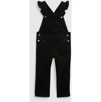 Dívčí šaty GAP Dívčí Baby sametové lacláče GAP Černá 110 (2436818)