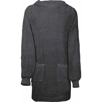 Pánská mikina Mikina s kapucí KINN Antracit L Bavlna