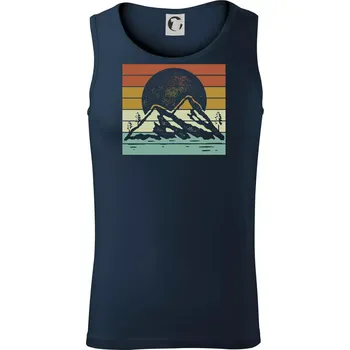 Vintage hory - Tílko pánské Core - 2XL ( Námořní modrá (velmi tmavá - téměř černá) )