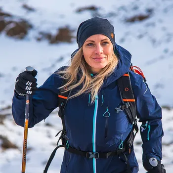 Čepice Progress MW FREEBEANIE merino čepice šedý melír Velikost: uni